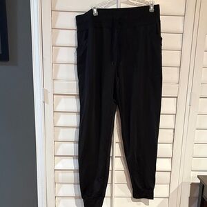 32 HEAT Black Jogger Pants Womens Size Large